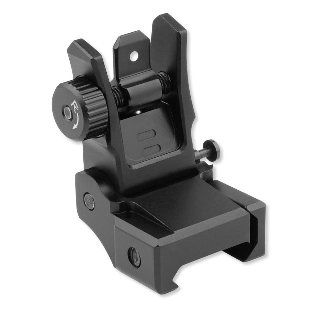 Bullseye North | Leapers UTG Low Profile Flip-up Rear Sight with Dual ...