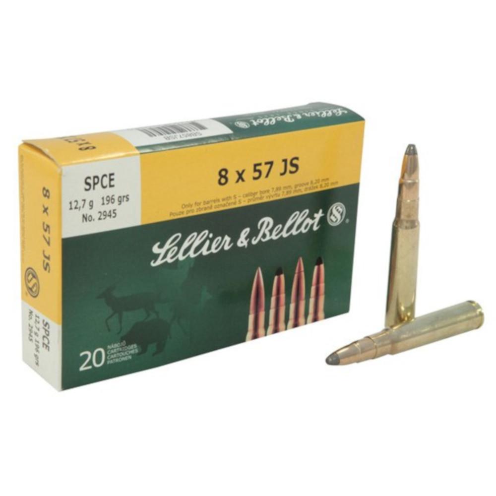 Bullseye North | S&B Ammo 8x57mm JS Mauser (8mm Mauser) 196gr SPCE (SP ...