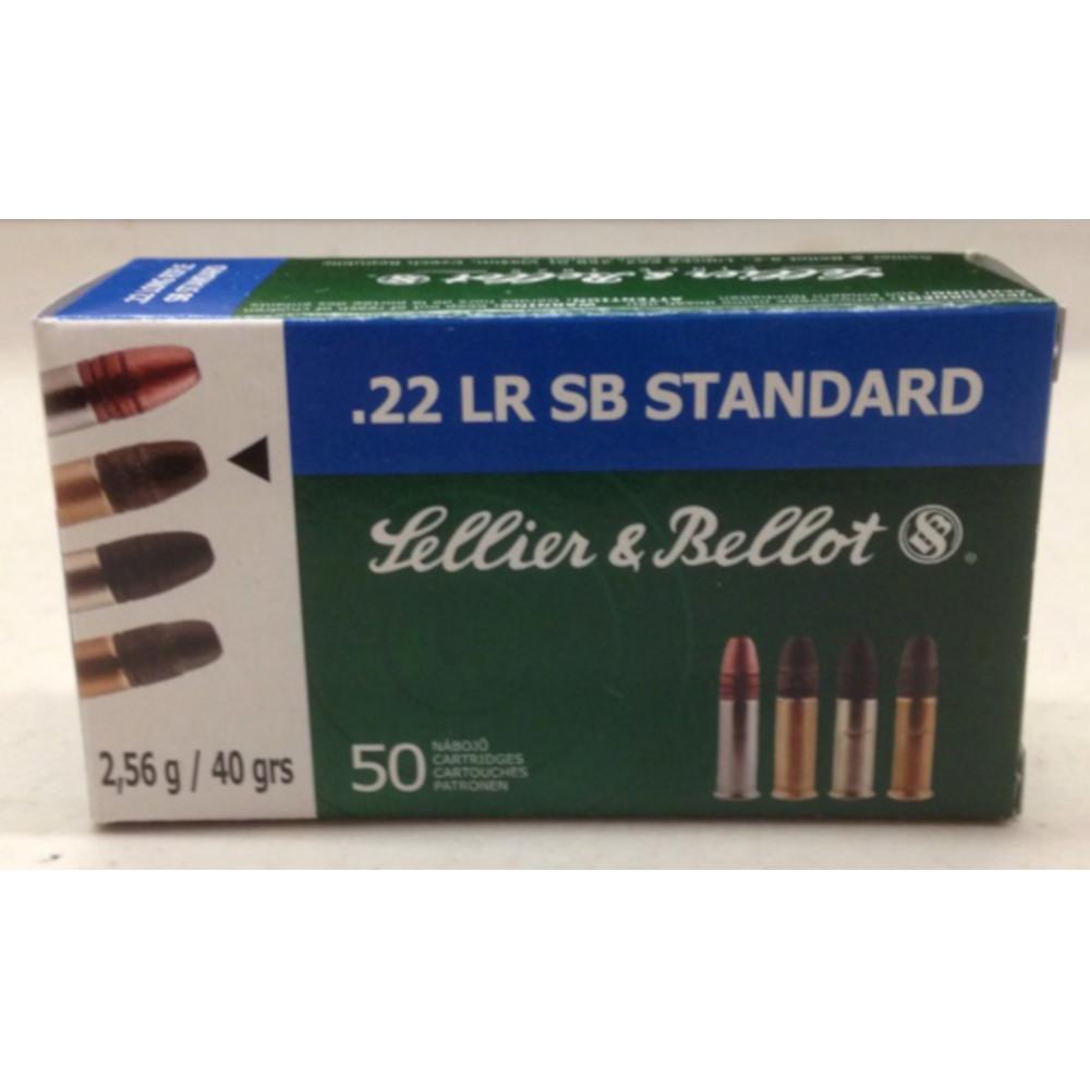 Bullseye North | S&B Ammo .22LR SB Standard 40gr 355030 - Box Of 50