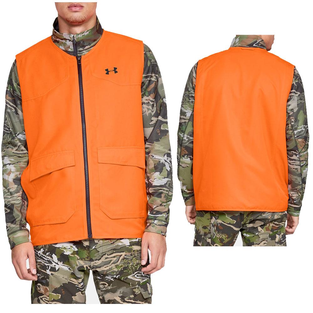 under armour orange hunting jacket