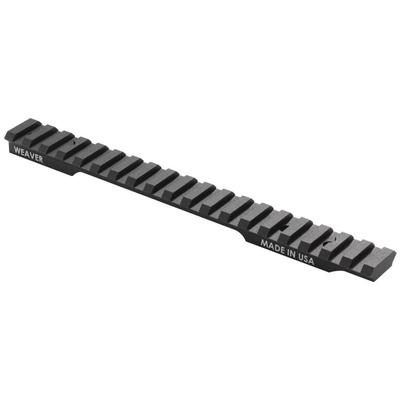 Weaver Tactical Extended Multi Slot Base with 20 MOA Savage 10/11/12/14/16 Aluminum Matte Black