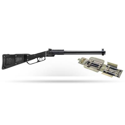 Chiappa M6 X-Caliber Folding Survival Rifle w/ 4 Inserts 20GA/22WMR 18.5