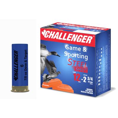 Challenger Dove & Target Steel Shot 12ga 2-3/4