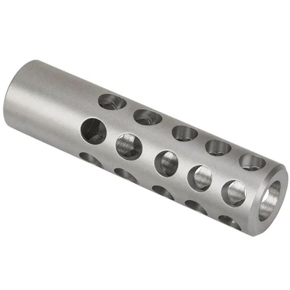 Bullseye North | Tikka Muzzle Brake Slim 15x1 Thread - Stainless Steel ...