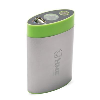 HME Hand Warmer, 4,400 Mah with Built in Flashlight