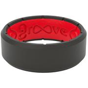 Groove Life Edge Ring, Various Sizes and Colours Black/Red