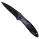  Kershaw Leek The Edge Limited Edition Pocket Knife, Purple & Black 1660edge W/Comic Book