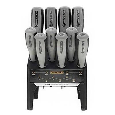 WHEELER 10 Piece Torx Benchtop Screwdriver Set