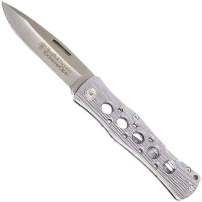 Smith & Wesson Extreme Ops Lockback Pocket Knife - Silver