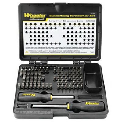 Wheeler 72 Piece Professional Gunsmithing Screwdriver Set