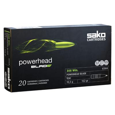 SAKO POWERHEAD BLADE 308WIN 162Gr TXM 656A (10 BOX/200 PCS)