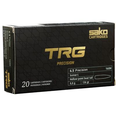 SAKO TRG PRECISION 6.5 PRC 136GR HP BT 160H (10 BOX/200PCS)