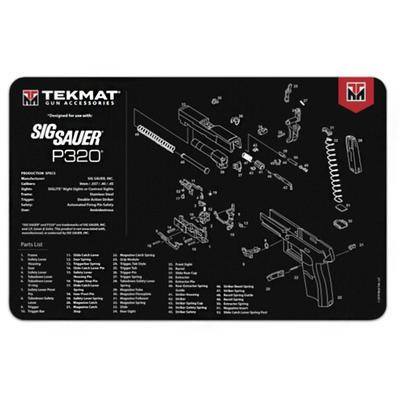 TekMat Sig Sauer P320 - Gun Cleaning Mat