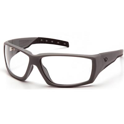 Venture gear Tactical - Overwatch Safety Glasses - Clear Anti-Fog Lens Urban - Gray Frame