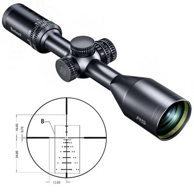 Bushnell 3-9x50 R5, Black Riflescope, Side-Focus, Illuminated DOA-LRH800 Reticle