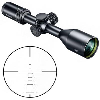 Bushnell 6-18x50 R5, Black Riflescope, Side-Focus, Illuminated DOA-LRH800 Reticle, EXO