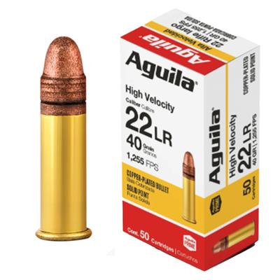 AGUILA .22LR HIGH VELOCITY SP 40 GR SUPER EXTRA