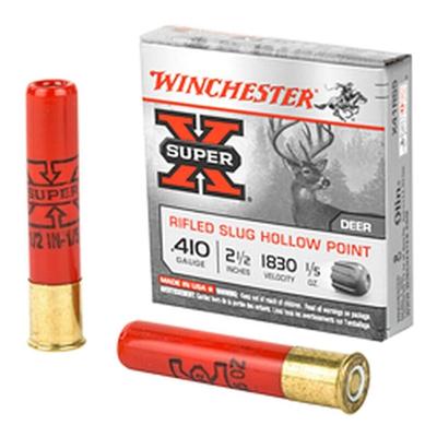 Winchester Super X Rifled Slugs Hollow Point .410GA 2.5