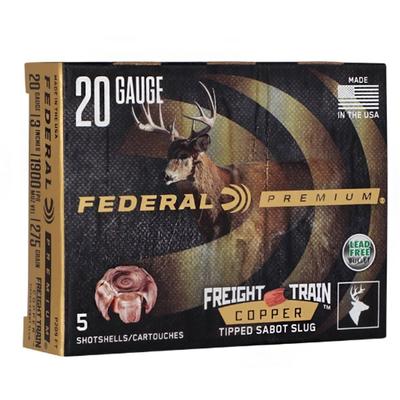 Freight Train Copper Sabot Slug 20 Gauge 275 Grain, 3