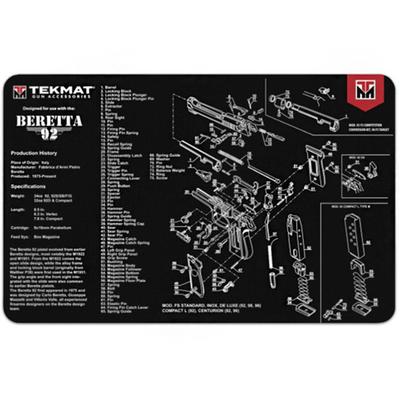 Tekmat - Beretta 92 -Gun Cleaning Mat