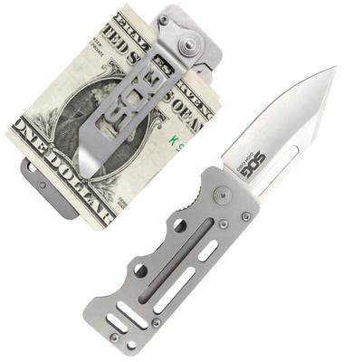 SOG CASH CARD Money Clip Folding Knife 2.75