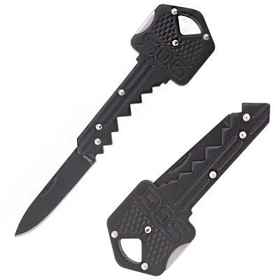 SOG KEY KNIFE - BLACK 1.5