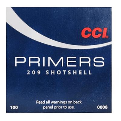 CCI 209 Magnum Shotshell Primers, 1000 qty