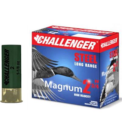  Challenger Steel Shot 12 GA 1-1/8 oz, 2-3/4