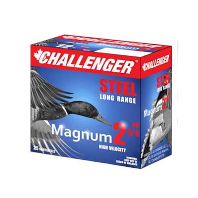 CHALLENGER AMMO12 GA STEEL MAGNUM 1-1/8 OZ, 2.75