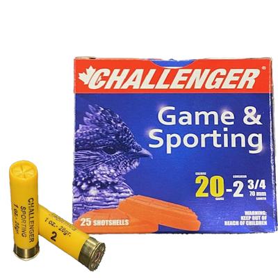 Challenger 20ga Hi Brass, 1oz, 2 3/4