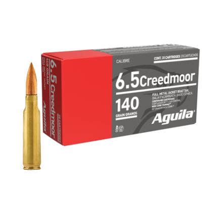 AGUILA 6.5 CREEDMORE 140GR. FMJBT