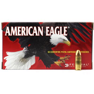 Federal American Eagle 9mm Luger 115GR FMJ - Box of 50