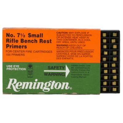 Remington Small Rifle Primers 7-1/2 Box of 100