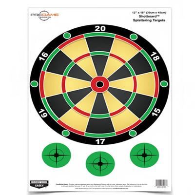 Birchwood Casey Pregame® 12 X 18 Inch Shot Board™, 10 Sheets