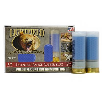 Lightfield Extended Range Rubber Slugs 12 Ga - 2 Rubber Slugs