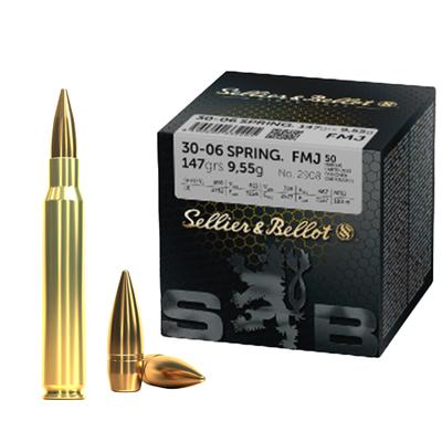 S&B 30-06 SPRINGFIELD 147 GR FMJ - 50 PK