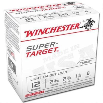 Winchester Super Target 12 Gauge Shotgun Shells 2 3/4