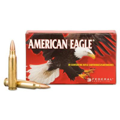 Federal American Eagle .223 Rem. FMJ BT 55gr 3240 fps AE223 - Box of 20