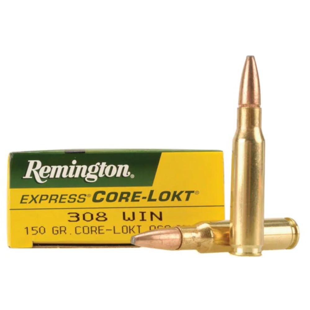 Bullseye North | Remington Express Ammo 308 Winchester 150gr Core-Lokt ...