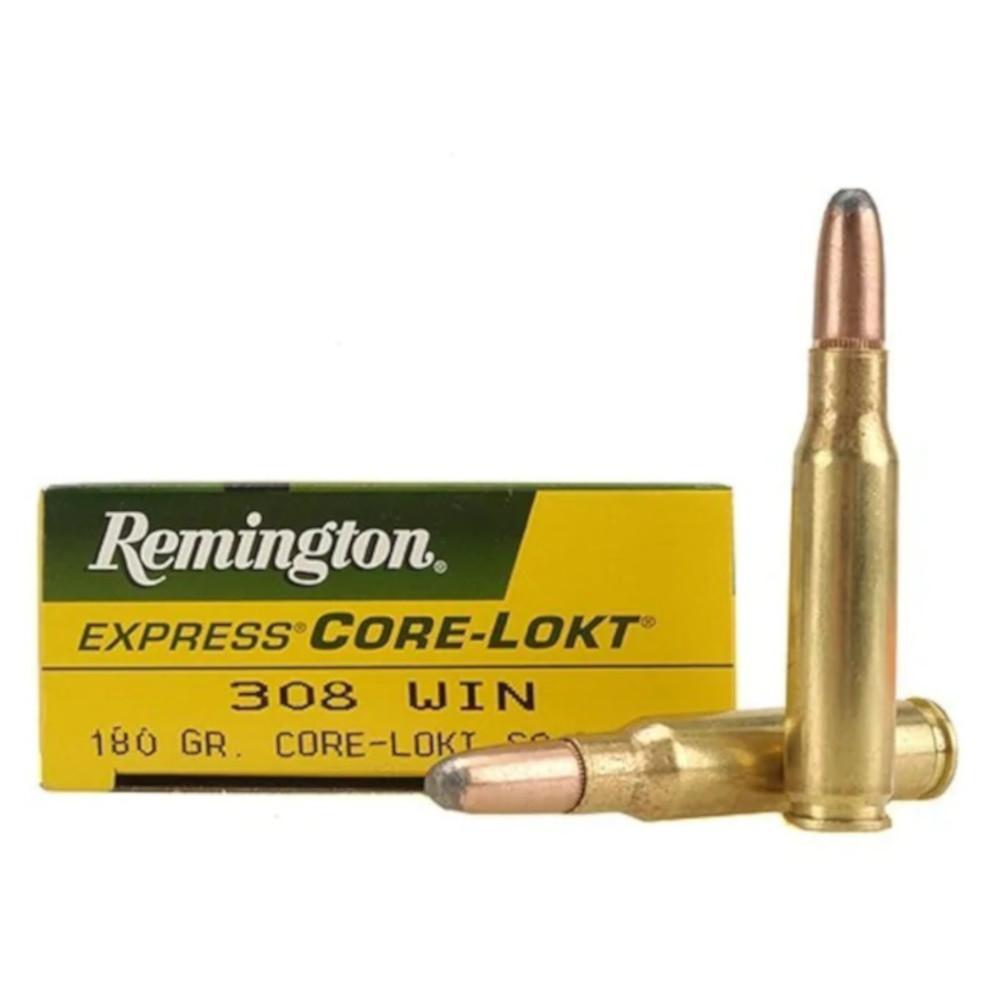 Bullseye North | Remington Express Ammo 308 Winchester 180gr Core-Lokt ...