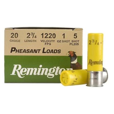 Remington Pheasant Ammo 20 Gauge 2-3/4