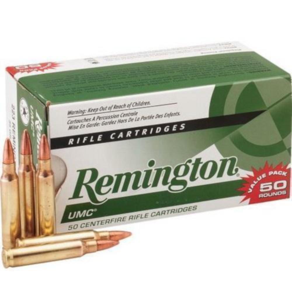 Bullseye North Remington Umc Ammo Value Pack 223 Remington 55gr Fmj Box Of 50 