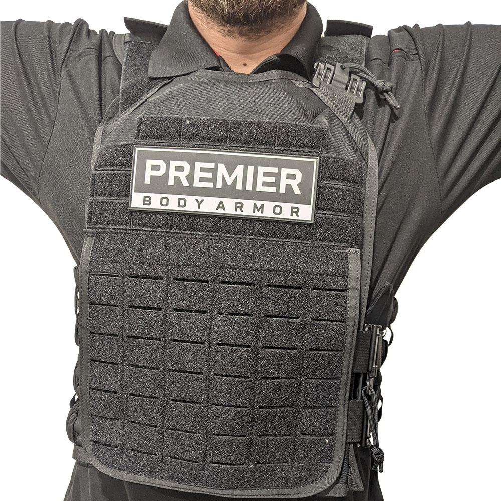 Premier Body Armor Discreet Plate Carrier Black One Size DPC-BLK-UNIVERSAL