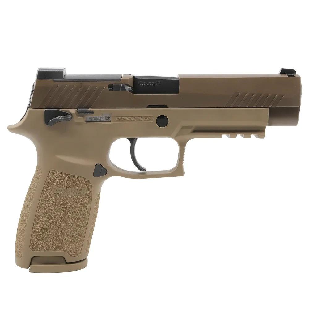 Bullseye North Sig Sauer P M Mm Coyote Pistol W Siglite Dp Pro Plate Mags